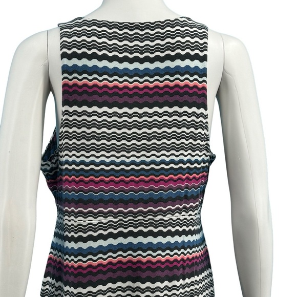 Athleta Modal Nomadic Chevron Santorini Dress Size Large Tall - Picture 5 of 9